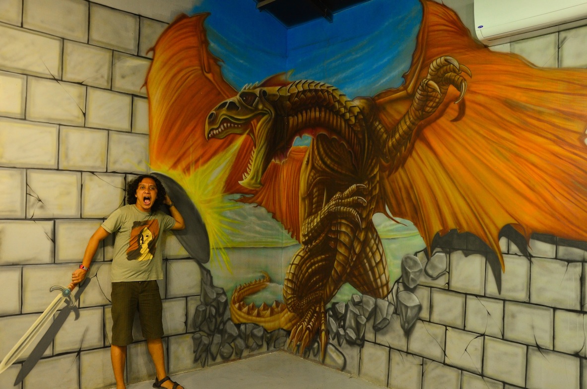fighting dragons